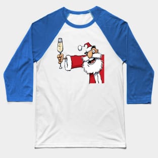 UGLY CHRISTMAS SANTA Baseball T-Shirt